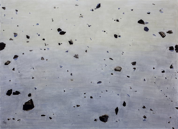 石头17-8 Stone 17-8，2017，布面油画 oil on canvas，180×250 cm