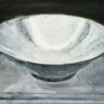 Egg-white Glazed Porcelain Bowl 